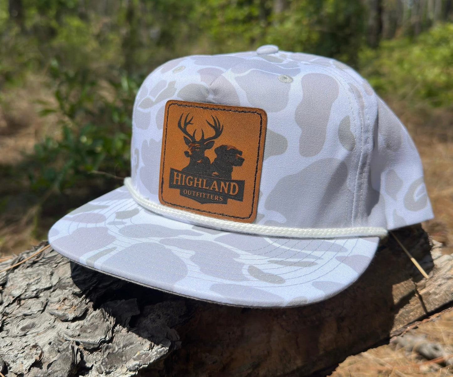 Blizzard Duck Camo/White | Richardson 256P Rope SnapBack