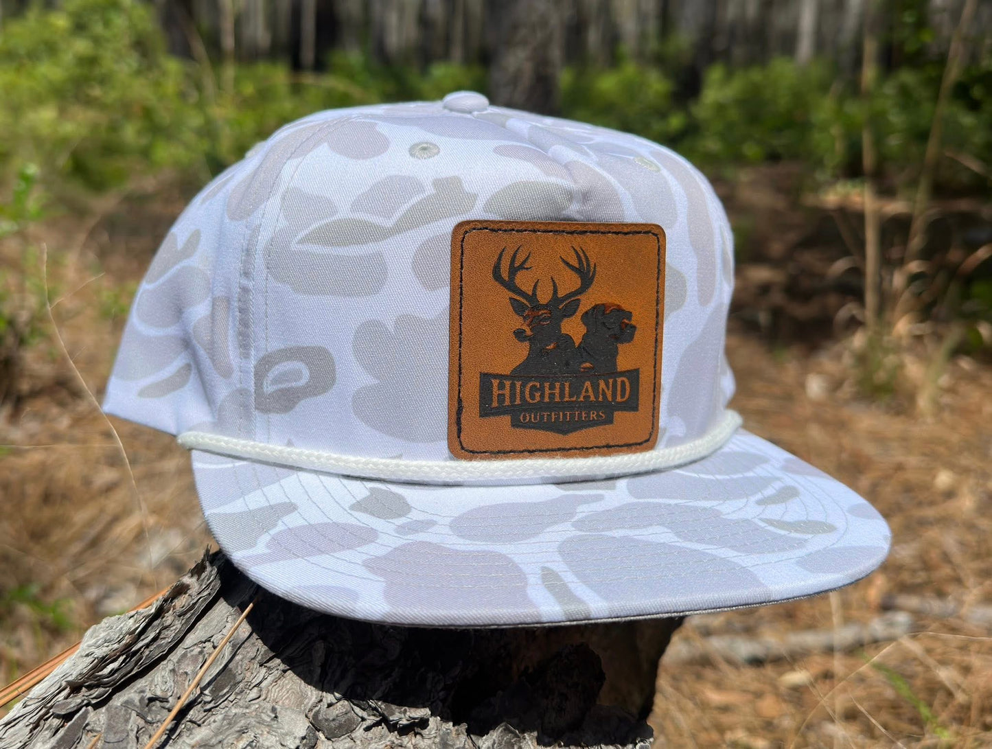 Blizzard Duck Camo/White | Richardson 256P Rope SnapBack